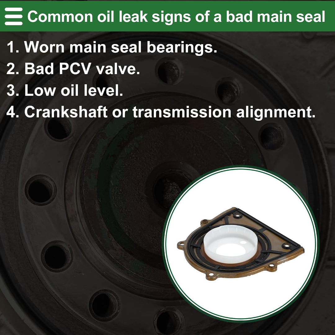 Crankshaft Oil Seal with Flange for Ford Escape, 1S7Z6K301AA - Just Closeouts Canada Inc.