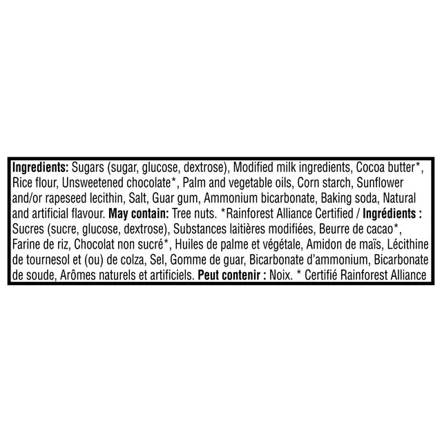 Crunch Milk Chocolate Bar Cookie Biscuit, 100g - Just Closeouts Canada Inc.