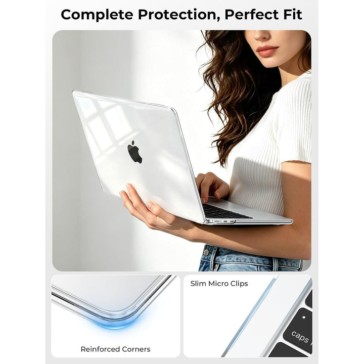 Crystal Clear Hard-Shell Case for 13.6-Inch Air A3240/A3113/A2681 - Just Closeouts Canada Inc.