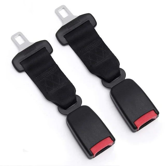 Seat Belt Extender, Car Seat Belt Buckle Extension, Width 7/8''Metal Tongue, Safety Belt Clip Extender, Automotive Socket Connector Lengthening for Men and Women, Universal Seatbelt Buckle