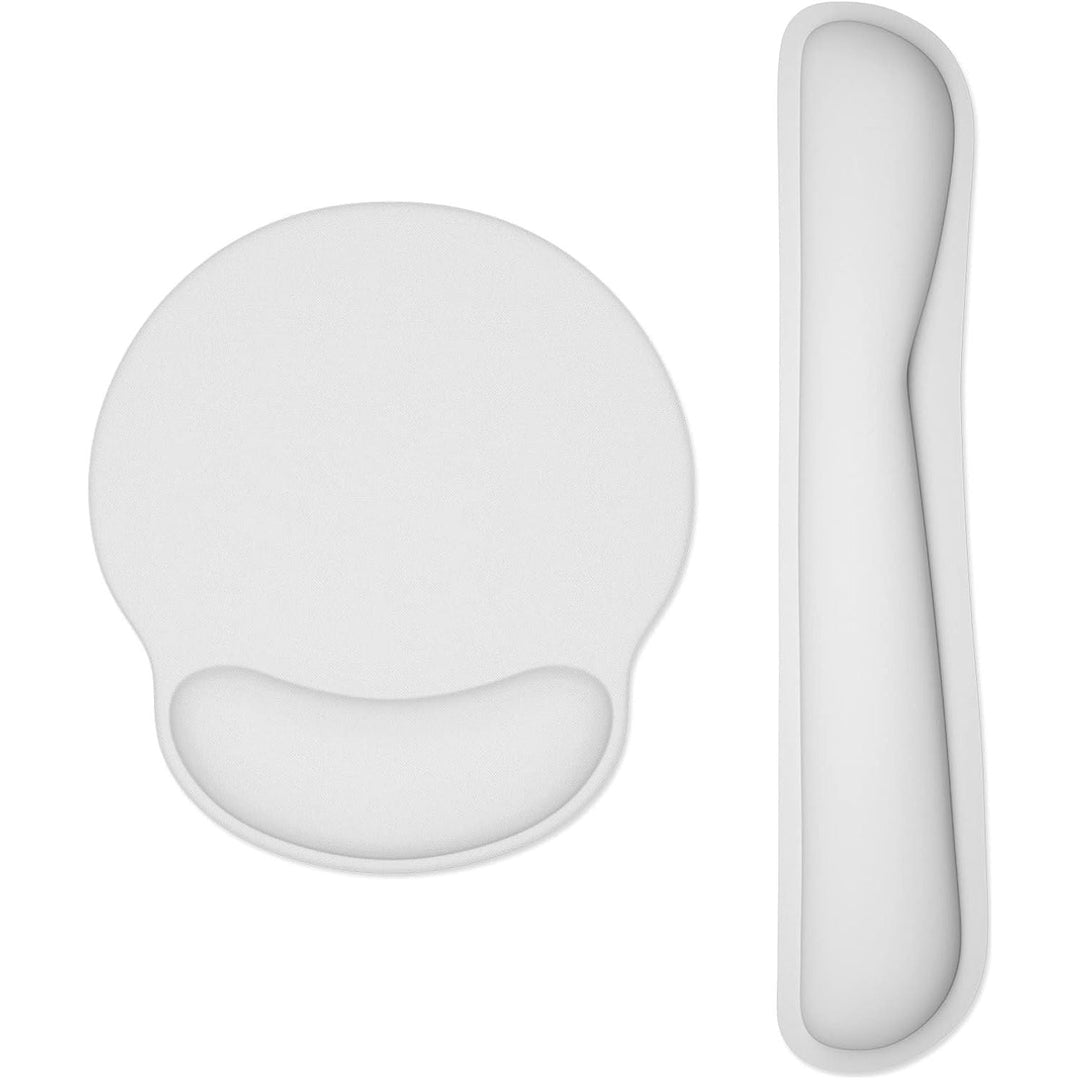 Dapesuom Keyboard Wrist Rest and Mouse Pad with Wrist Support, Memory Foam Wrist Rests for Keyboard and Mouse Set, Ergonomic Wrist Pad with Non Slip Base for Easy Typing & Pain Relief,Space Gray - Just Closeouts Canada Inc.