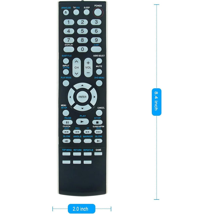 DC-SB1 Replacement Remote for Toshiba TV/DVD Combos - Just Closeouts Canada Inc.