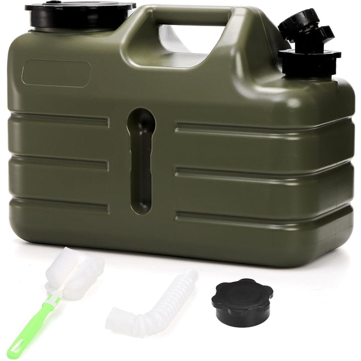 Dicunoy Water Container with Spigot, 3 Gallon Water Jug, Camping Water Storage Container, BPA Free Portable Thick Water Dispenser Tank Jug for Vehicle, Outdoor, Hiking, Emergency, Hurricane Supplies - Just Closeouts Canada Inc.