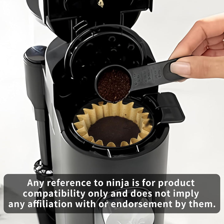 Disposable Coffee Paper Filters for Ninja Pod & Grounds Specialty Single - Serve Coffee Maker, 100 Pcs Coffee Filter Compatible with Ninja PB051 PB041 Coffee Maker - Just Closeouts Canada Inc.