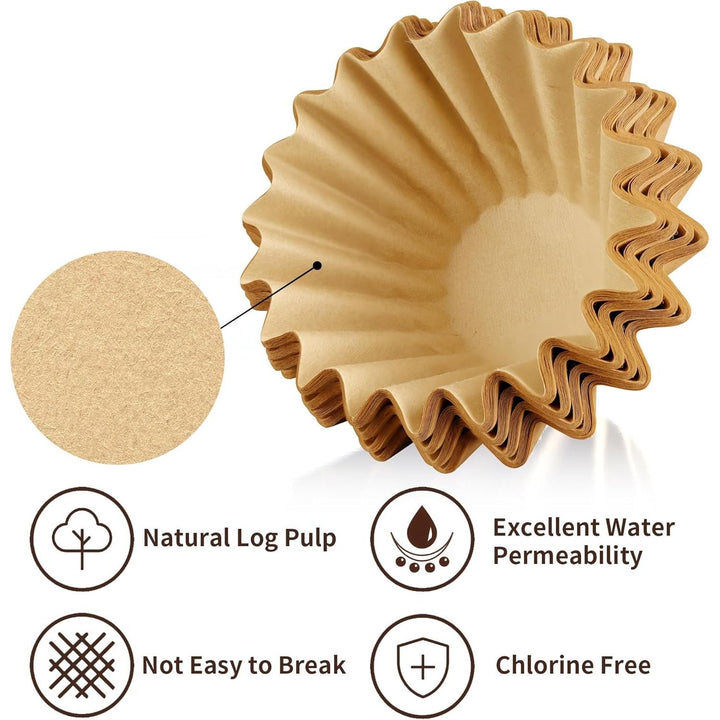 Disposable Coffee Paper Filters for Ninja Pod & Grounds Specialty Single - Serve Coffee Maker, 100 Pcs Coffee Filter Compatible with Ninja PB051 PB041 Coffee Maker - Just Closeouts Canada Inc.