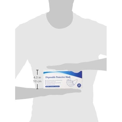 Disposable Face Mask, Non Medical, 50pk - Just Closeouts Canada Inc.
