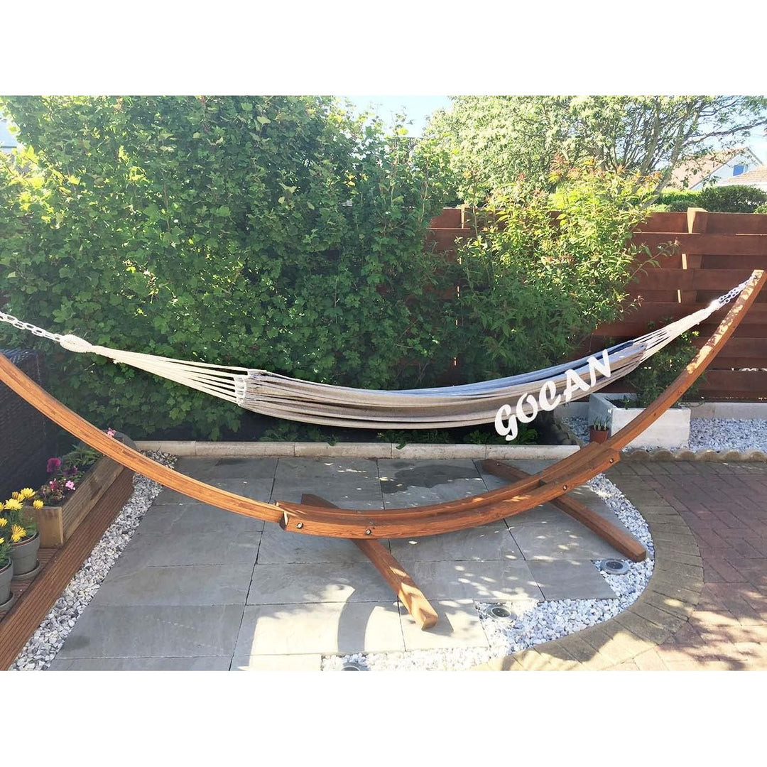 Double 2 Person XXL Hammock, 220 x 150cm, Grey - Just Closeouts Canada Inc.
