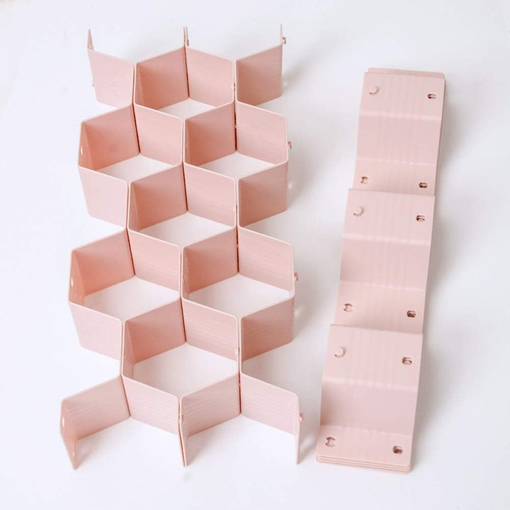 Drawer Divider Organizer 8pcs DIY Plastic Grid Honeycomb Drawer Divider - Just Closeouts Canada Inc.X0039REGKH