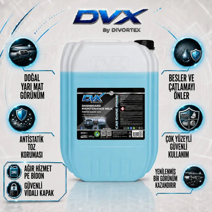 DVX Car Shine Prime Dashboard - Trim Maintenance Milk 20 kg - DVX7205 - Just Closeouts Canada Inc.8680722066083