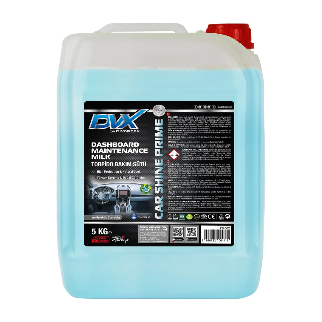 DVX Car Shine Prime Dashboard - Trim Maintenance Milk 5 kg - DVX7204 - Just Closeouts Canada Inc.8680722064119