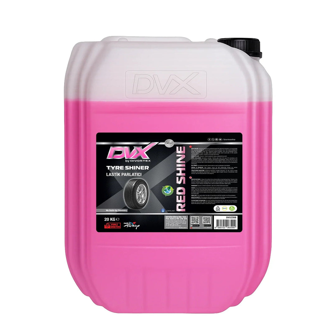 DVX Red Shine Tire Shiner & Blackaner 20 kg - DVX2308 - Just Closeouts Canada Inc.8680722063099