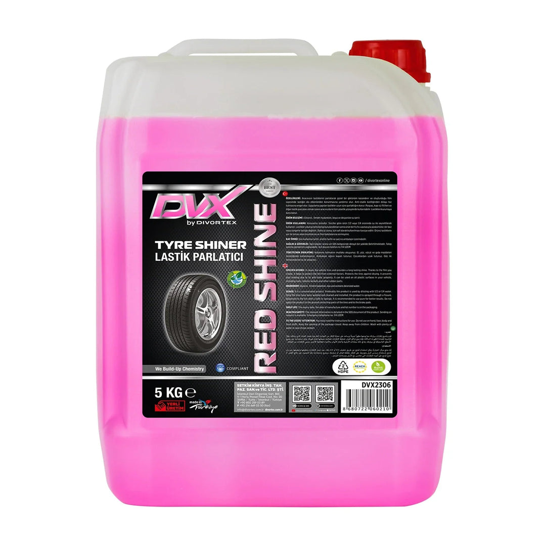 DVX Red Shine Tire Shiner & Blackaner 5 kg - DVX2306 - Just Closeouts Canada Inc.8680722060210