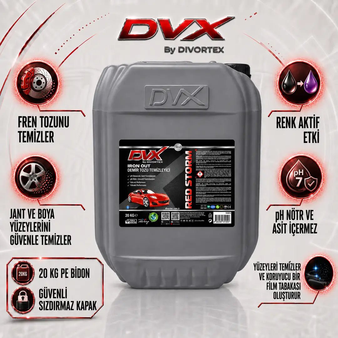 DVX Red Storm Iron Out & Burner 20 kg - DVX2214 - Just Closeouts Canada Inc.