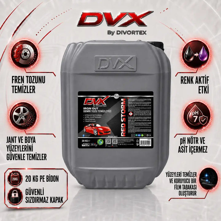 DVX Red Storm Iron Out & Burner 20 kg - DVX2214 - Just Closeouts Canada Inc.