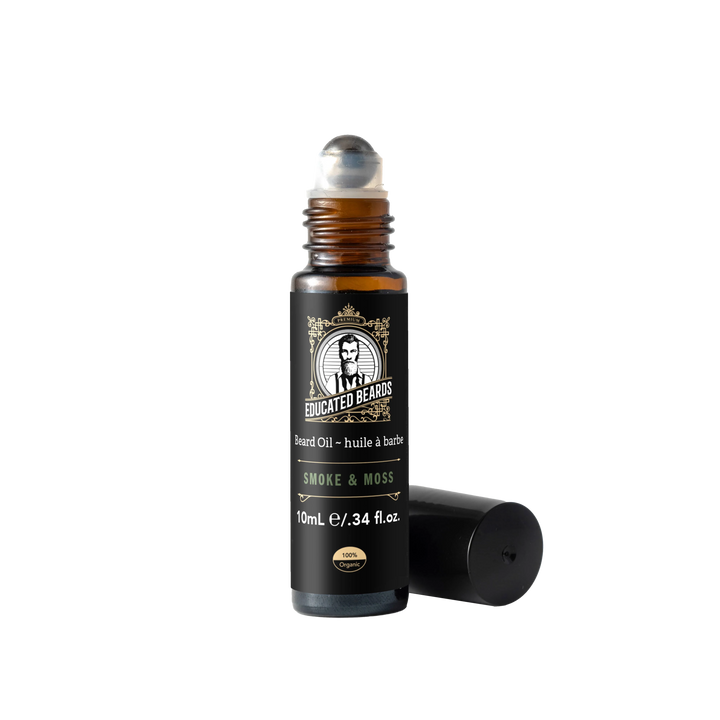 Educated Beards Smoke & Moss Beard Oil, 10ml - Just Closeouts Canada Inc.628504027592