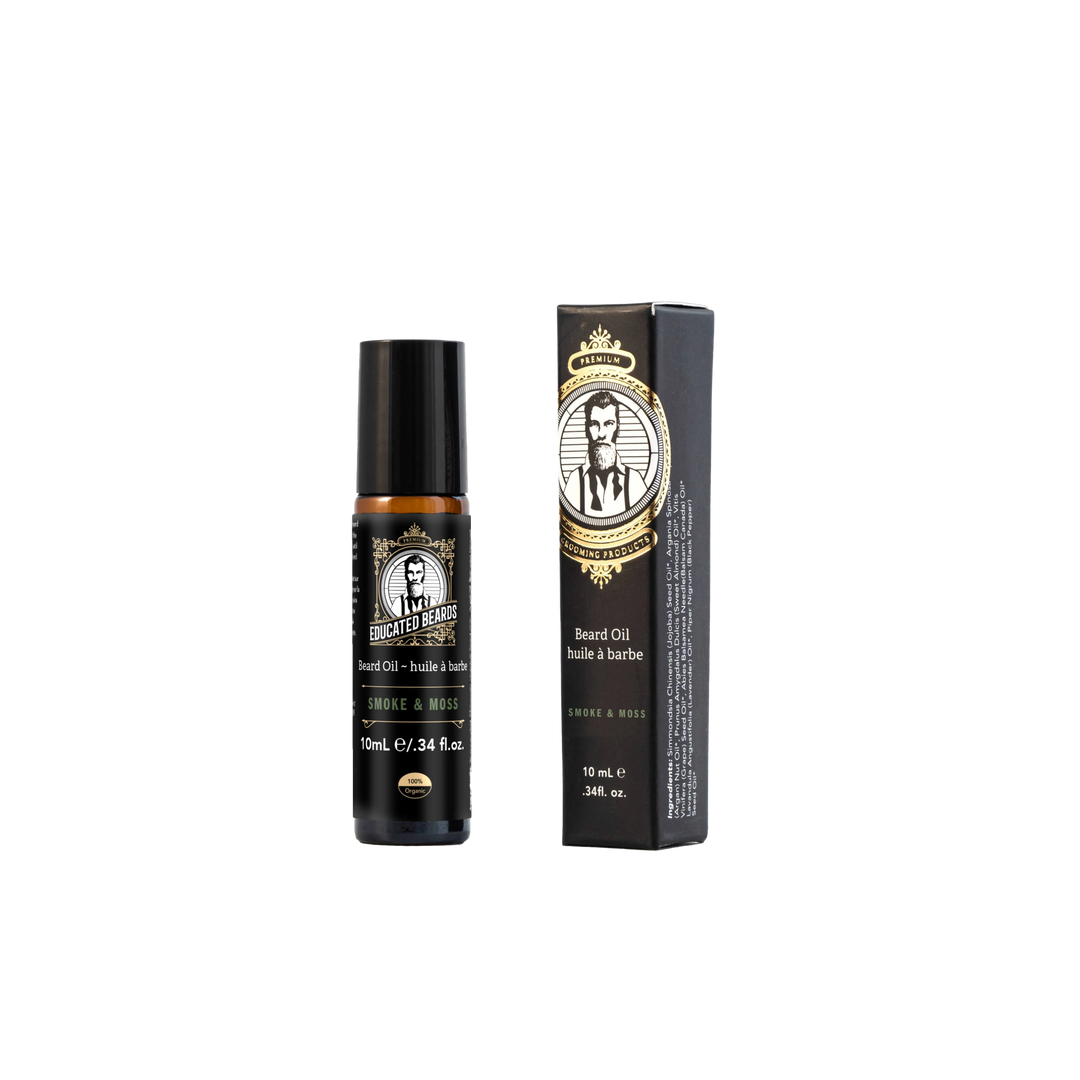 Educated Beards Smoke & Moss Beard Oil, 10ml - Just Closeouts Canada Inc.628504027592