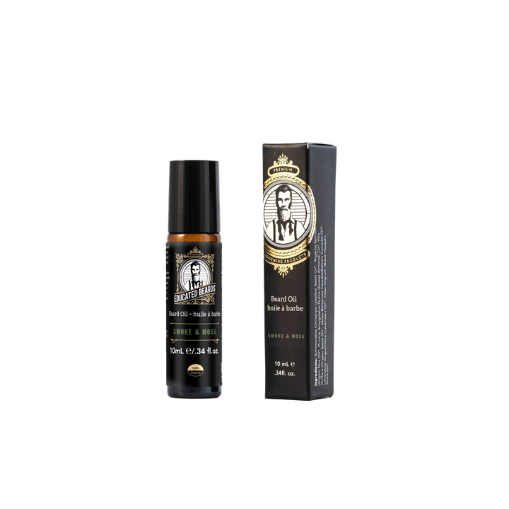 Educated Beards Smoke & Moss Beard Oil, 10ml - Just Closeouts Canada Inc.628504027592