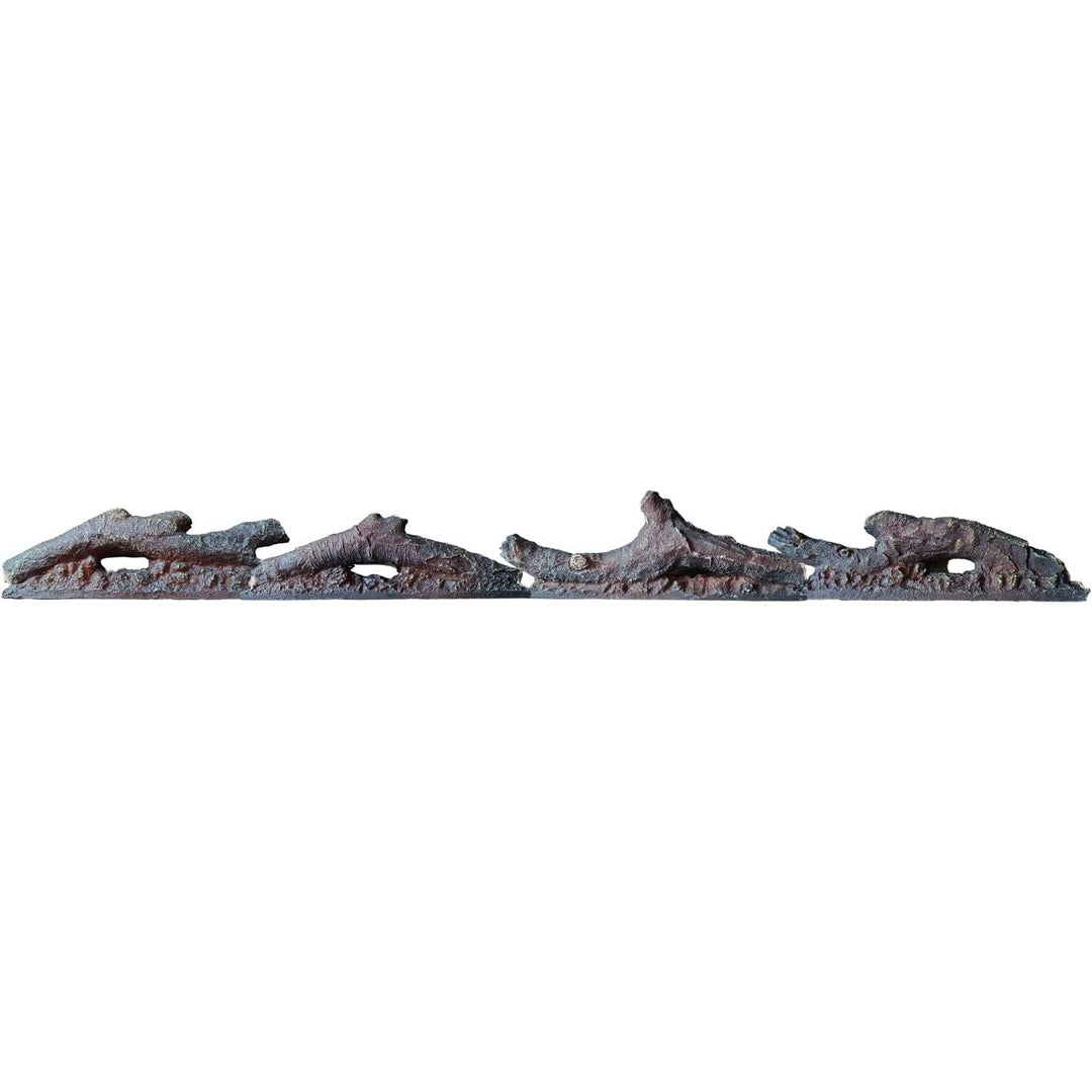 Electric Fireplace Wall Fireplace Recessed Electric Fireplace Synthetic Resin Decoration Electric Transparent Logs Flame Suitable for 42" Electric Fireplaces 4 Pieces - Just Closeouts Canada Inc.X004C7PJNB