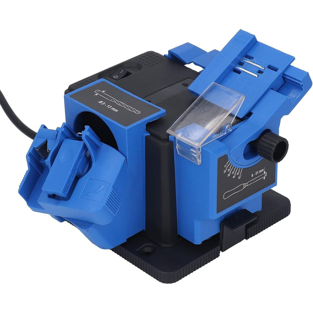 Electric Sharpener, Electric Drill Bit Sharpener Multi Function Scissor Drill Sharpening Machine Tool Household Electric Cutter Sharpening Machine for Grinding - Just Closeouts Canada Inc.X004A0SH89