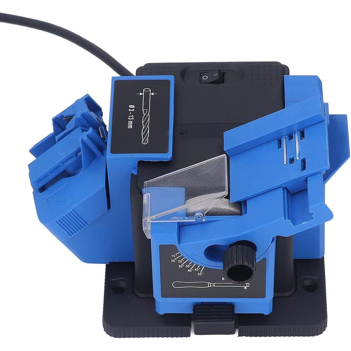 Electric Sharpener, Electric Drill Bit Sharpener Multi Function Scissor Drill Sharpening Machine Tool Household Electric Cutter Sharpening Machine for Grinding - Just Closeouts Canada Inc.X004A0SH89