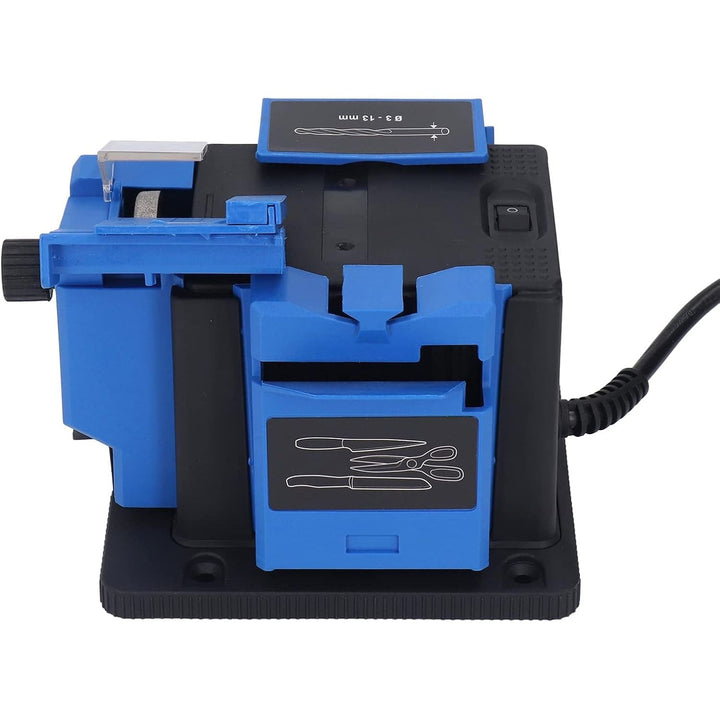 Electric Sharpener, Electric Drill Bit Sharpener Multi Function Scissor Drill Sharpening Machine Tool Household Electric Cutter Sharpening Machine for Grinding - Just Closeouts Canada Inc.X004A0SH89