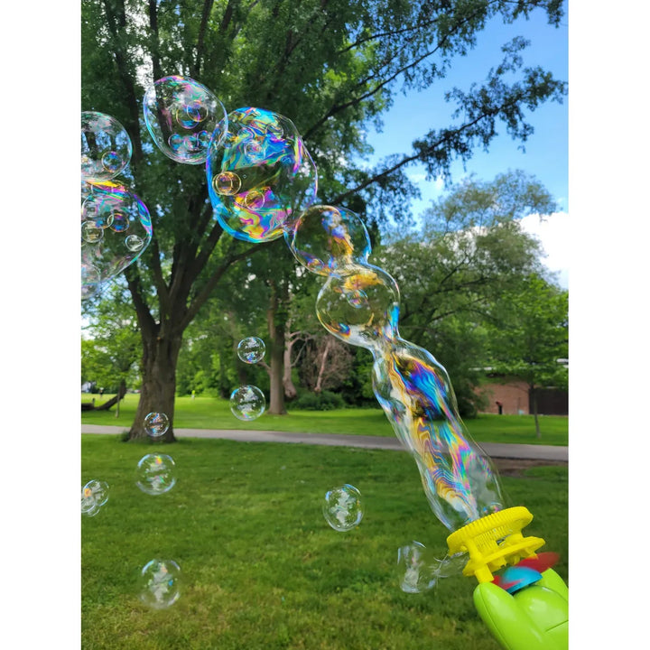 Electronic Bubble Machine for Kids | Bubble - in - Bubble, 4 oz Solution Included, B306 - Just Closeouts Canada Inc.4897112323068