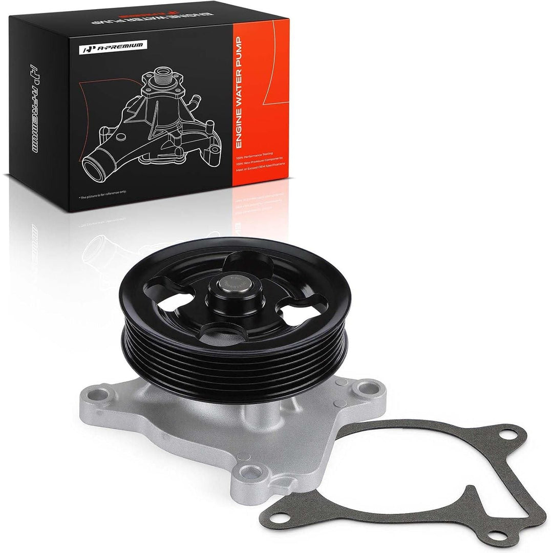 Engine Water Pump with Gasket & Pulley – 210103TA0B, 2.5L - Just Closeouts Canada Inc.