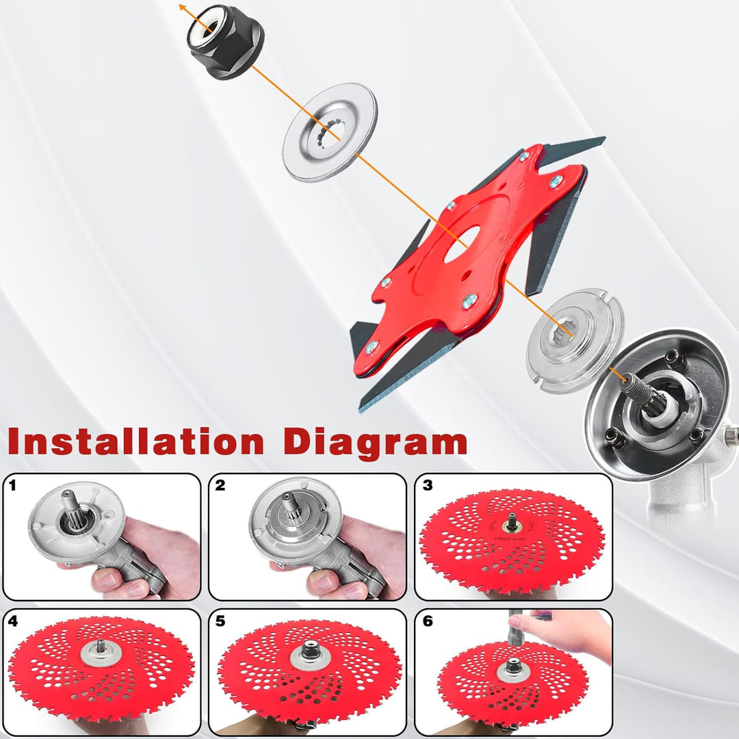 EONPOW Pair of Climbers, Tree Climbing Spikes Gears for Cutting Trees Cement Pole, CZS Steel Trimmer Head - Just Closeouts Canada Inc.