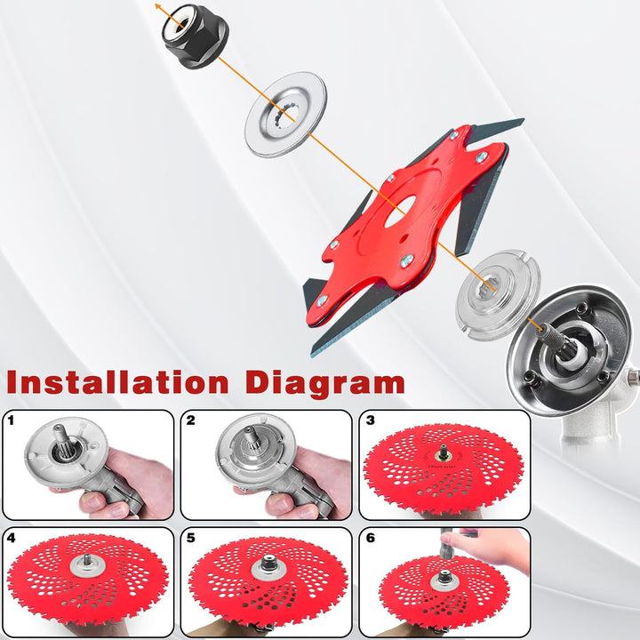 EONPOW Pair of Climbers, Tree Climbing Spikes Gears for Cutting Trees Cement Pole, CZS Steel Trimmer Head - Just Closeouts Canada Inc.