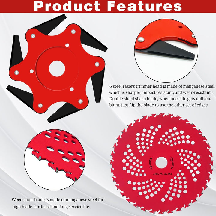 EONPOW Pair of Climbers, Tree Climbing Spikes Gears for Cutting Trees Cement Pole, CZS Steel Trimmer Head - Just Closeouts Canada Inc.