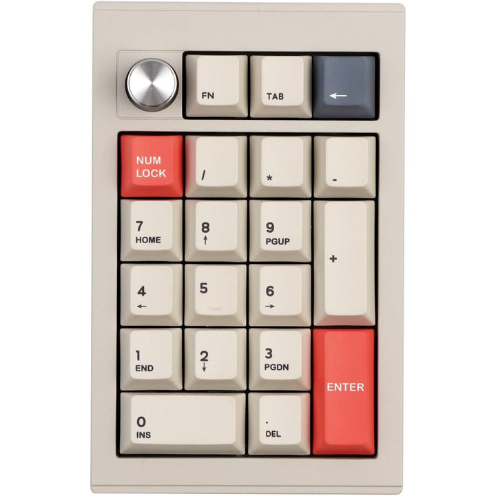 EPOMAKER CIDOO V21 VIA Programmable Gasket Number Pad, Bluetooth 5.0/2.4ghz/Wired Hot Swappable Numpad, with Aluminum Alloy Rotary Knob, 1000mAh Battery, Poron Foam for E - Sport Mac/Win - Just Closeouts Canada Inc.