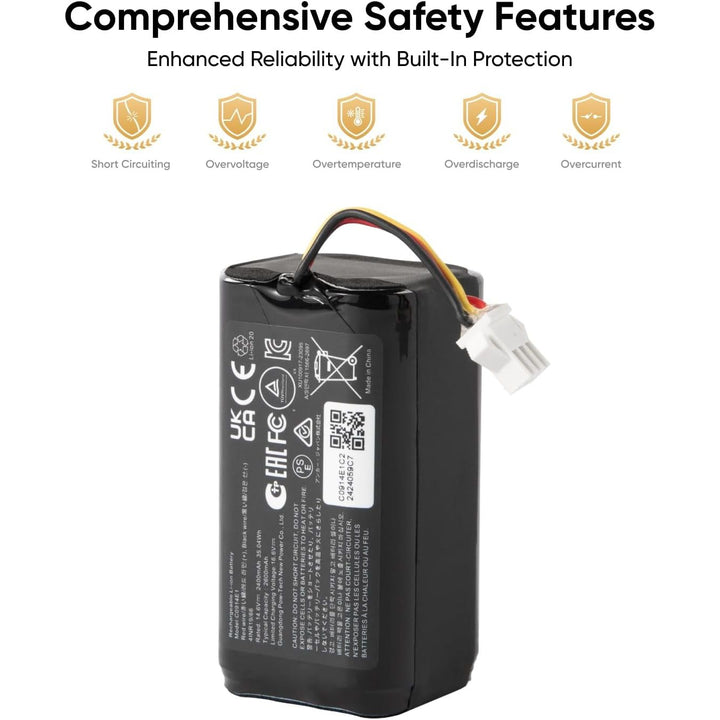 Eufy RoboVac Replacement Battery Pack, Compatible with G40 Series,G30 Series,RoboVac 11, 11S, 11S Plus, 11S MAX, 12, 15C MAX, 15C,G10 Hybrid, G20, G35, G35+ Accessory - Just Closeouts Canada Inc.