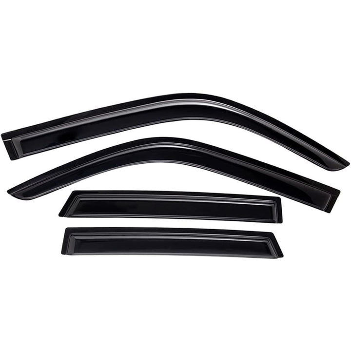 Extra Durable Outside - Mount Auto Vent Window Visor, Fits 2021 - 2025 Ford Bronco Sport, UV Protection Rain Guard, Original Wind Deflector, No - Drill Easy Install, Dark Smoke, 4 - Pcs - Just Closeouts Canada Inc.X003AVYY3L