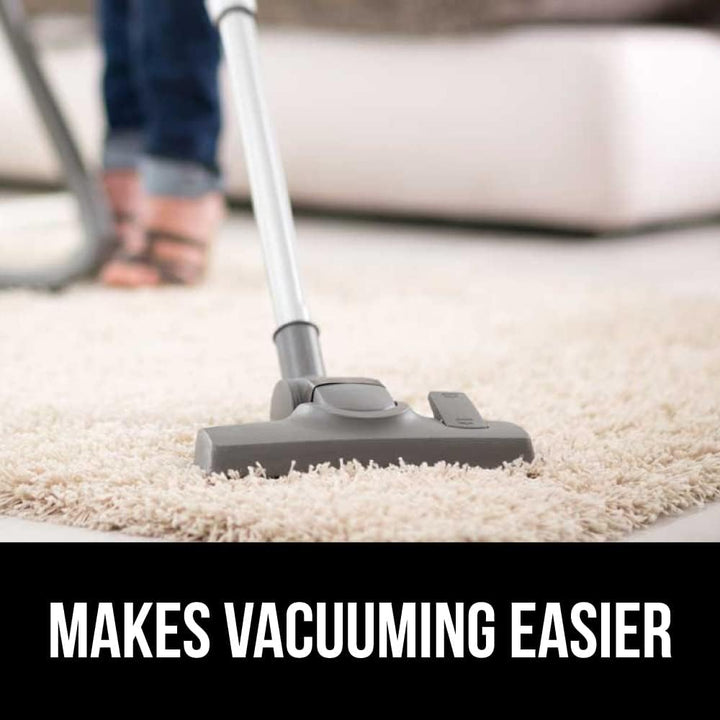 Extra Strong Rug Pad Gripper, 2.5x9 FT, Grips Keep Area Rugs in Place, Thick, Slip and Skid Resistant Pads for Hard Floors, Under Carpet Mat Cushion and Hardwood Floor Protection - Just Closeouts Canada Inc.