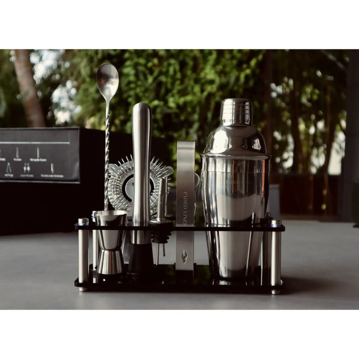 Faded Lines 10 Piece Mixology Set - Just Closeouts Canada Inc.