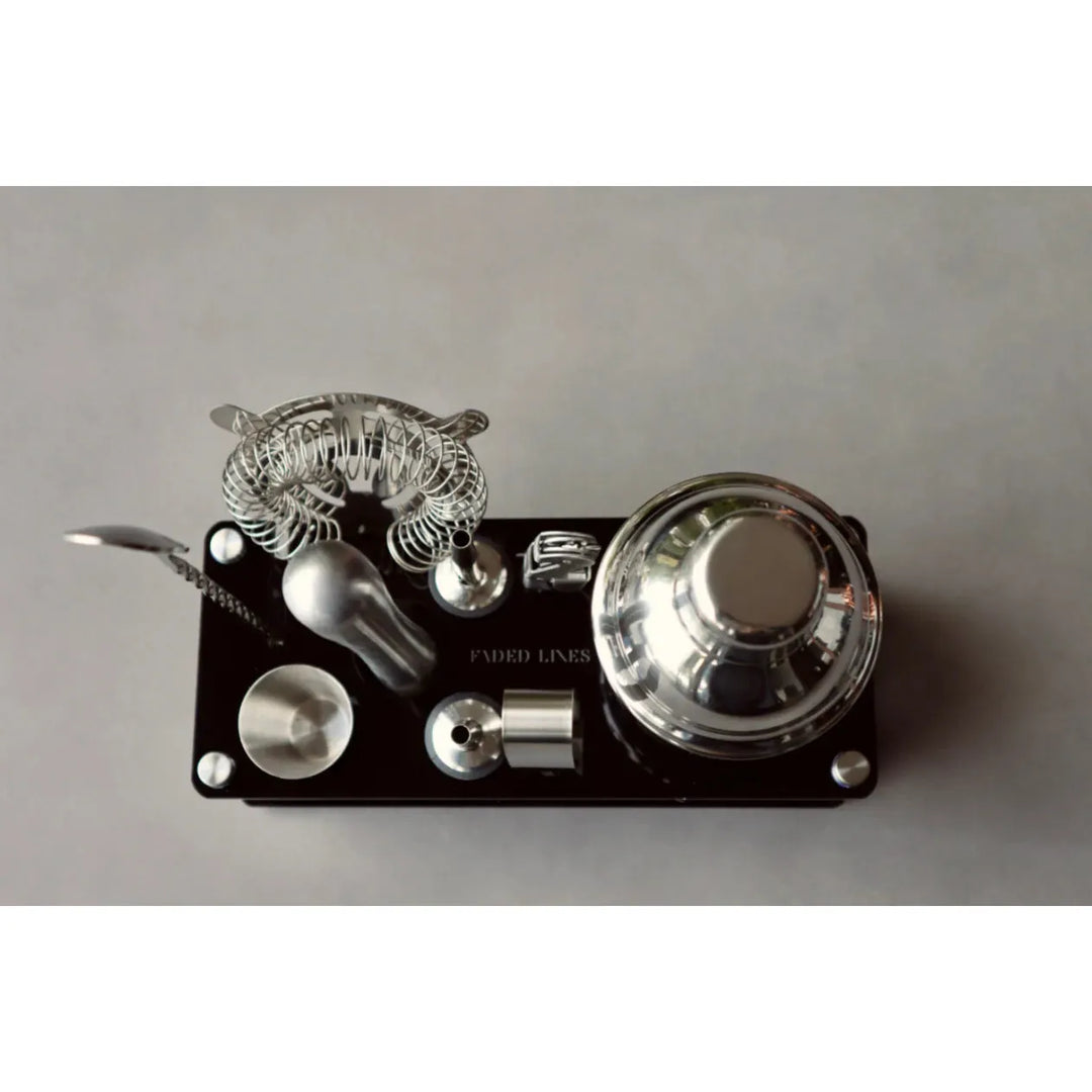 Faded Lines 10 Piece Mixology Set - Just Closeouts Canada Inc.