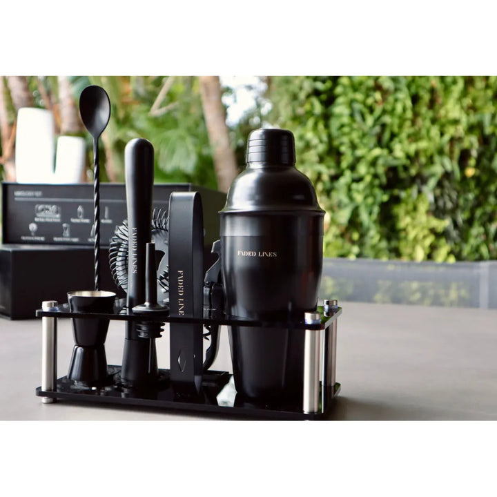 Faded Lines 10 Piece Mixology Set - Just Closeouts Canada Inc.