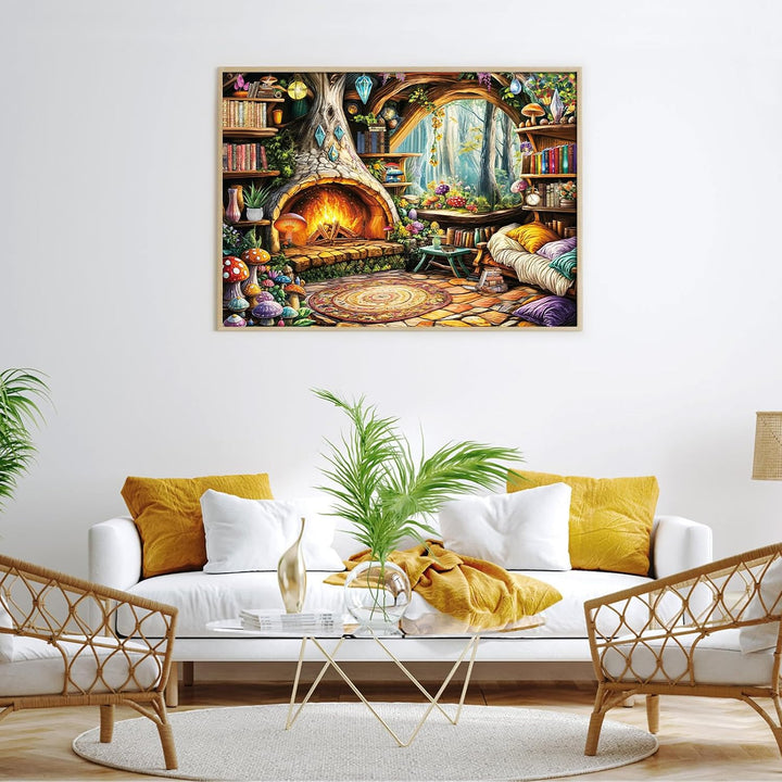 Fairy Tale Tree Hollow 1000-Piece Jigsaw Puzzle - Just Closeouts Canada Inc.X004MMOE91