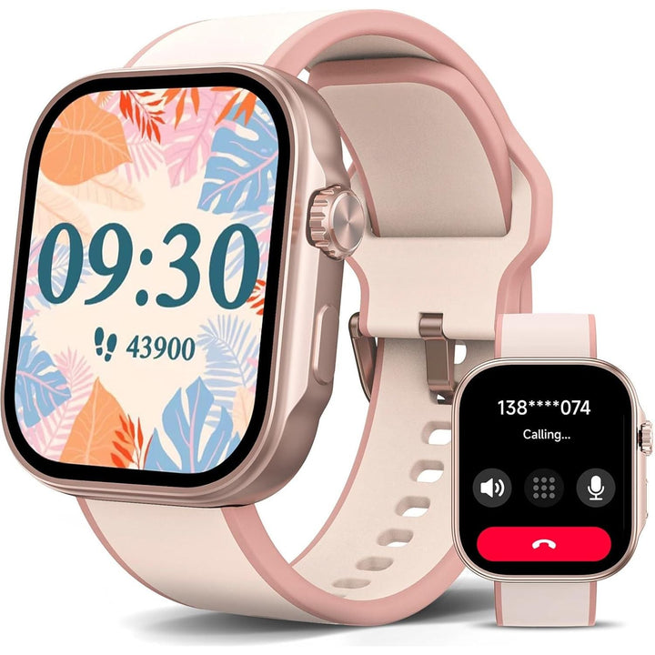 Faweio Smart Watch for Men/Women, Alexa Built - in Smartwatch (PINK LINE) - Just Closeouts Canada Inc.