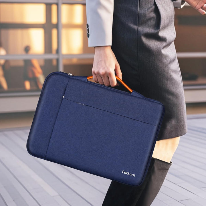 Ferkurn Laptop Case Sleeve Cover Chromebook Case Compatible with Macbook Air/Pro, ipad, Surface Pro, Acer, HP, Dell, ASUS, Lenovo, Waterproof Laptop Case for Men Women, Blue, 14 inch - Just Closeouts Canada Inc.