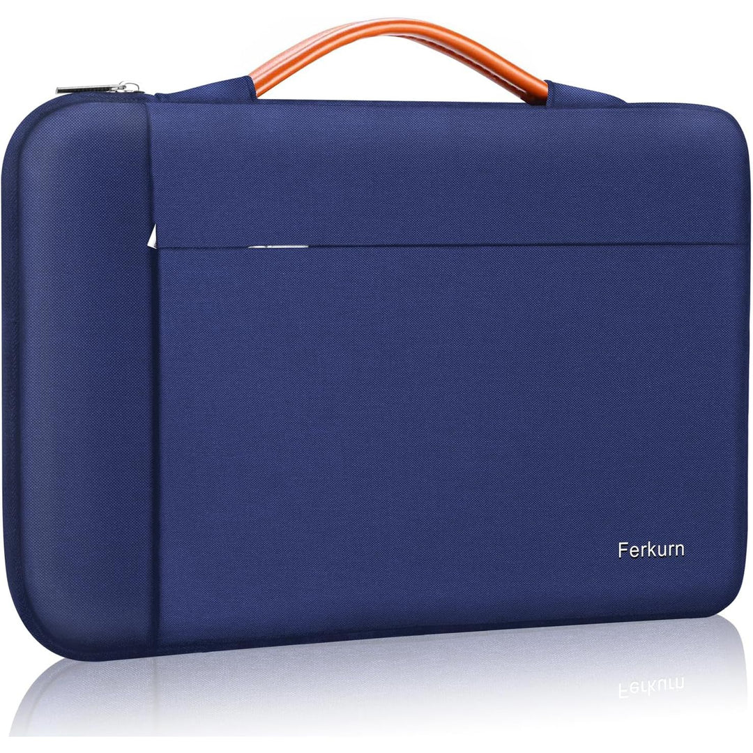 Ferkurn Laptop Case Sleeve Cover Chromebook Case Compatible with Macbook Air/Pro, ipad, Surface Pro, Acer, HP, Dell, ASUS, Lenovo, Waterproof Laptop Case for Men Women, Blue, 14 inch - Just Closeouts Canada Inc.