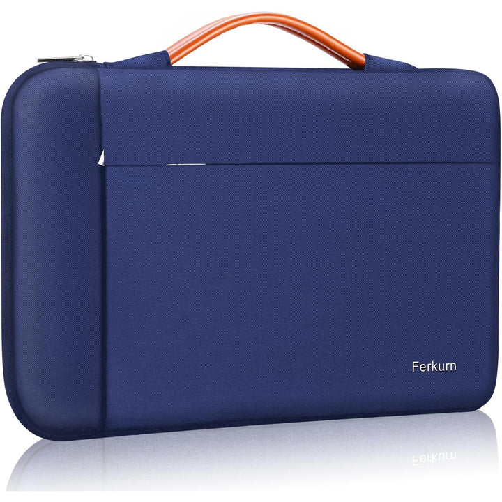 Ferkurn Laptop Case Sleeve Cover Chromebook Case Compatible with Macbook Air/Pro, ipad, Surface Pro, Acer, HP, Dell, ASUS, Lenovo, Waterproof Laptop Case for Men Women, Blue, 14 inch - Just Closeouts Canada Inc.