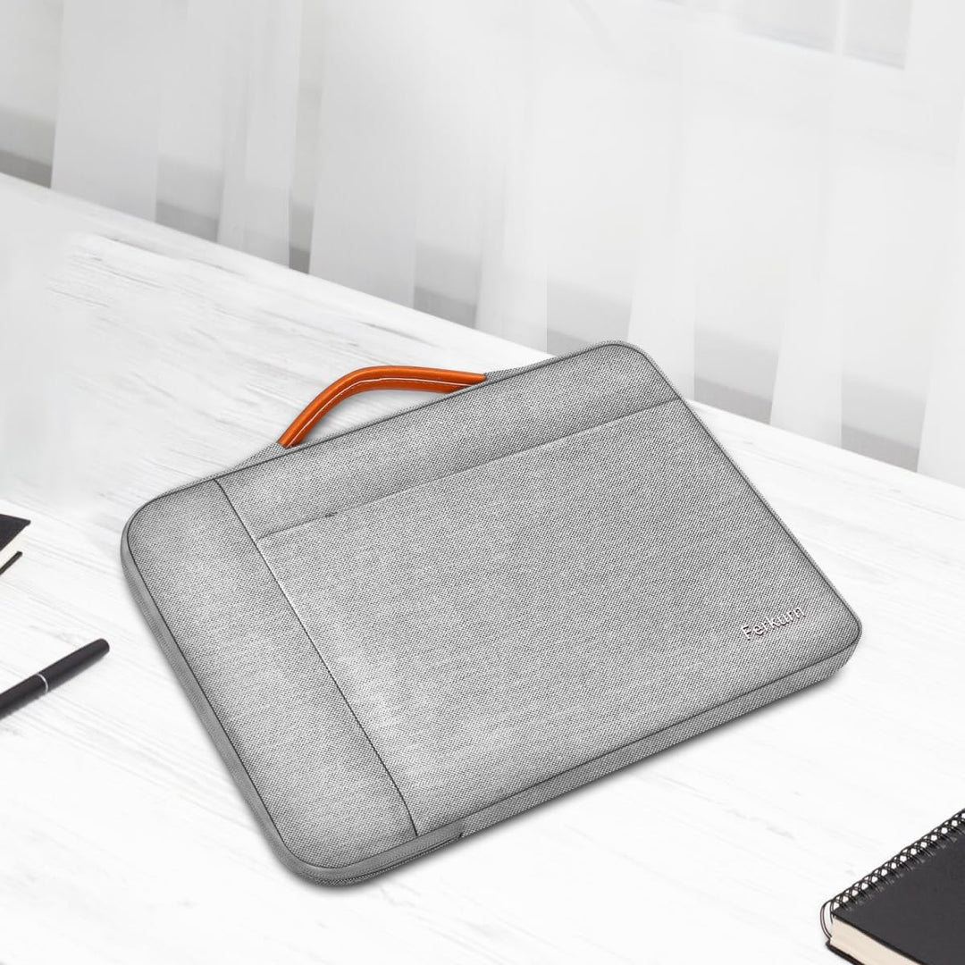 Ferkurn Laptop Sleeve 14 inch Laptop Case 14 inch+ Compatible Macbook Pro 14 M3 Pro/Max M2 M1, HP Chromebook 14 Stream Pavilion Dell Inspiron XPS 14 Acer Swift Go 14 Lenovo, Laptop Bag 14 inch, Grey - Just Closeouts Canada Inc.