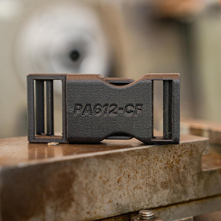 Fiberon PA612 - CF Carbon Fiber Nylon Filament 1.75mm Black 0.5kg, Fiberon PA612 - CF Strong & Low Moisture Sensitive Nylon 1.75mm 3D Printing Filament. 111 - Fiberon Pa612 - cf15 1.75mm Black 0.5kg (Hex Code: 302e2f) - Just Closeouts Canada Inc.FG07001