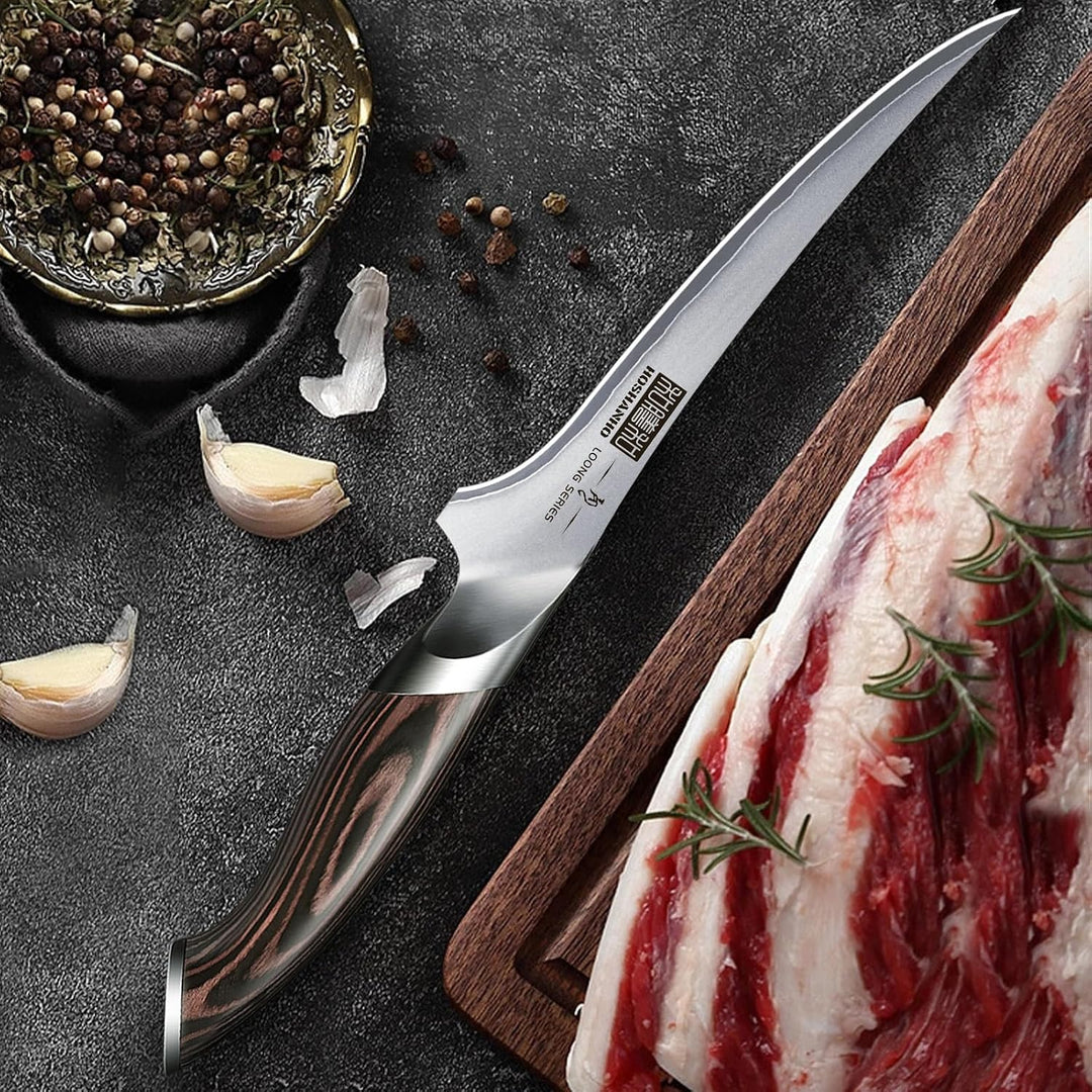 Fillet Knife 7 Inch, Super Sharp Japanese Fish Boning Knife - Just Closeouts Canada Inc.X003ZP7T8T