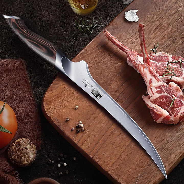 Fillet Knife 9 Inch, Super Sharp Japanese Fish Boning Knife - Just Closeouts Canada Inc.X003ZP7T8T