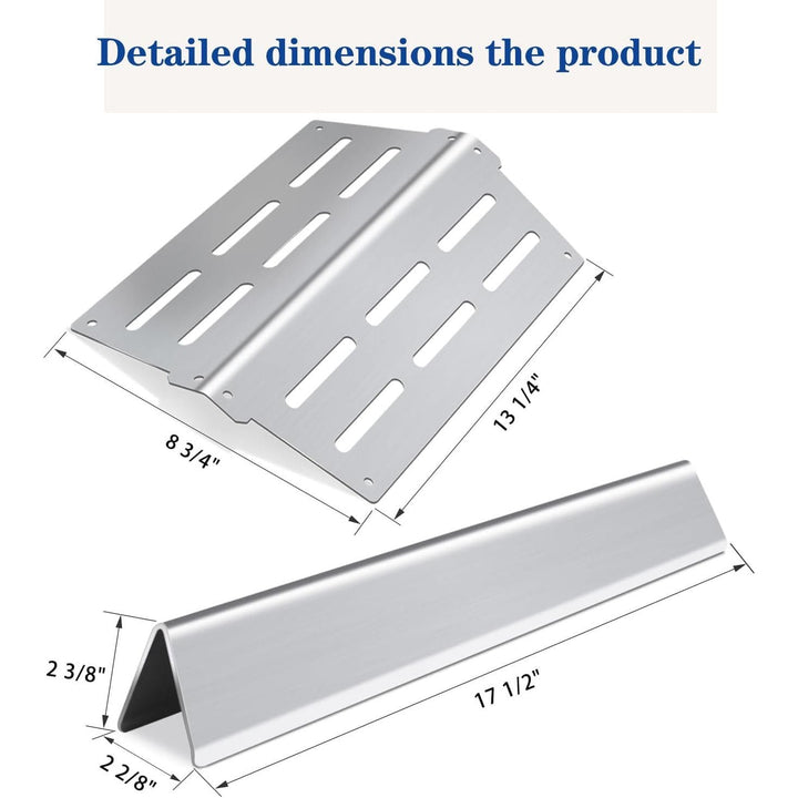 Flavorizer Bars Heat Deflector Burner Tube Set for Weber 300 Series E310 E320 E330 EP310 EP320 EP/CEP330 S310 S320 S330 Front Control Knob, Weber Genesis 62752 7620 7622 Grill Replacement Parts - Just Closeouts Canada Inc.