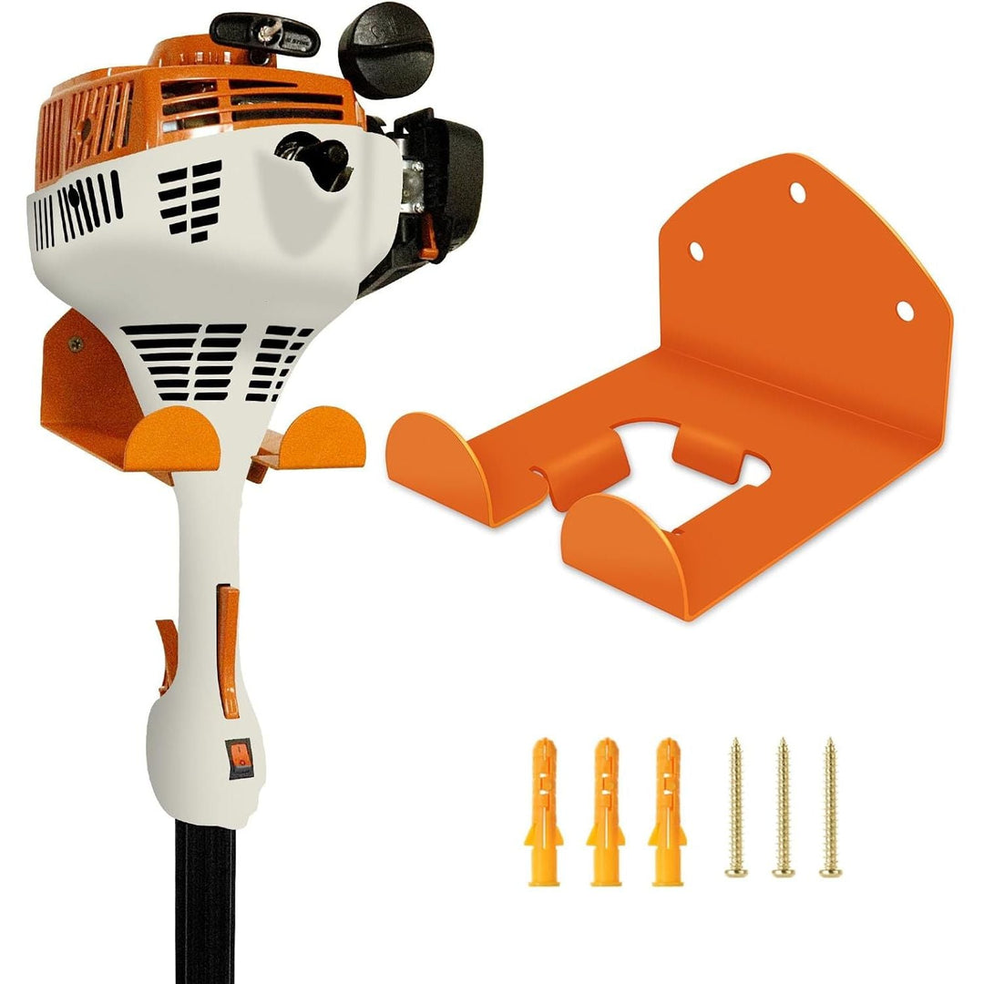 FLEXI RODS Garage Storage Garage Organizer Trimmer Rack Garden Power Tool Hanger for Grass Trimmer, Hedge Trimmer, Garage Wall, Garage Trimmer, Garden Tools, 1 Pack - Just Closeouts Canada Inc.