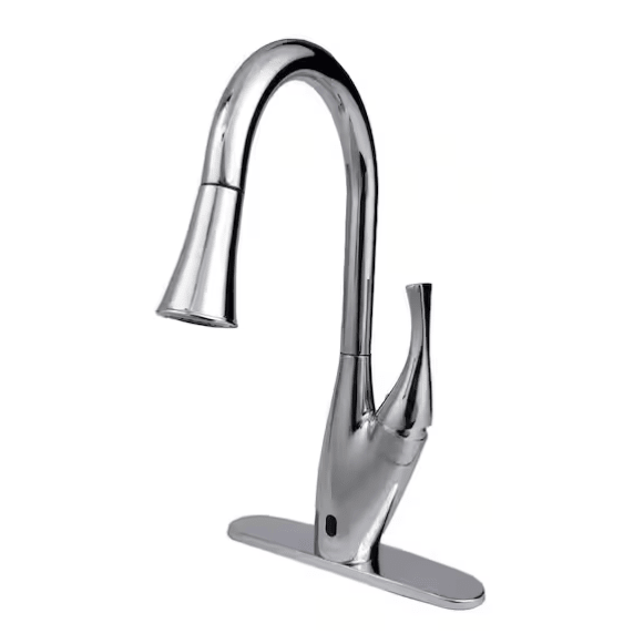 FLOW X Series Single - Handle Pull - Down Sprayer Manual & Motion Sensor Kitchen Faucet, Chrome - Just Closeouts Canada Inc.FLOWX-CP