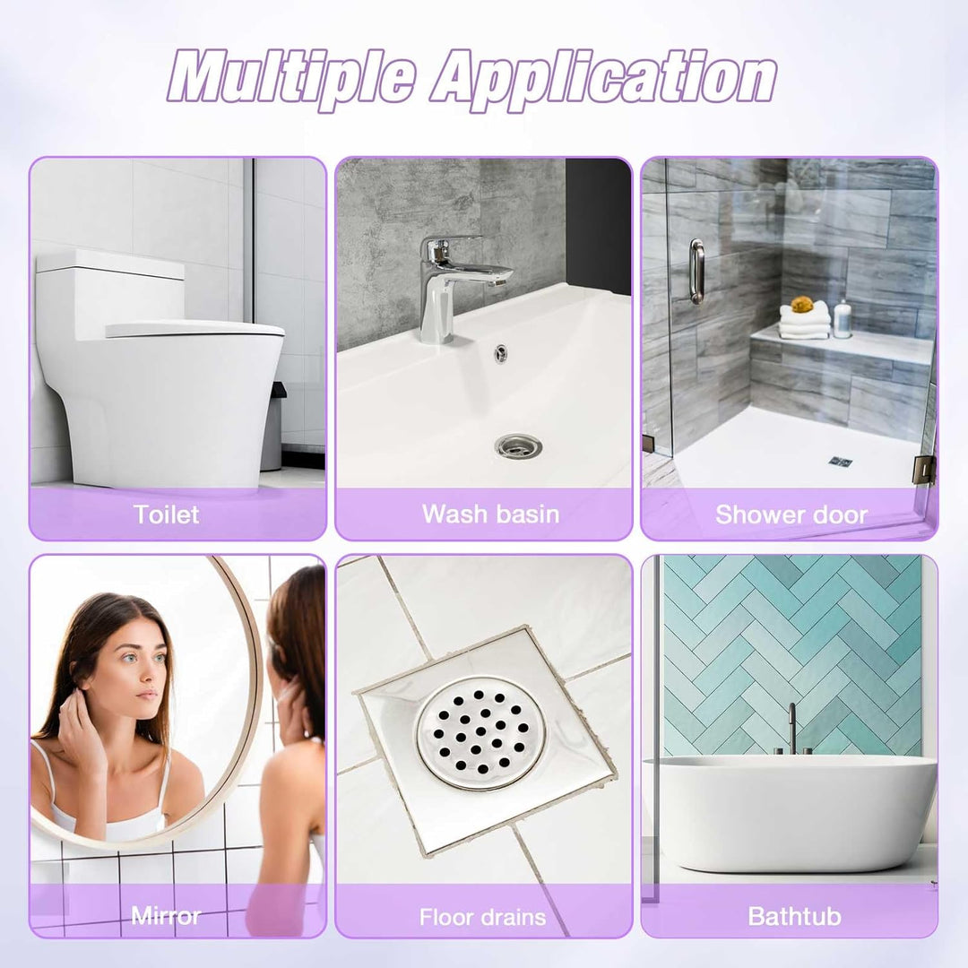 Flushable Toilet Refills with 48ct, Fresh Flushable Toilet Brush Refills For Toilet and Bathroom, Lavender Scent - Just Closeouts Canada Inc.